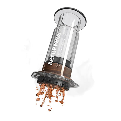 Aeropress Clear Vogel Kaffee