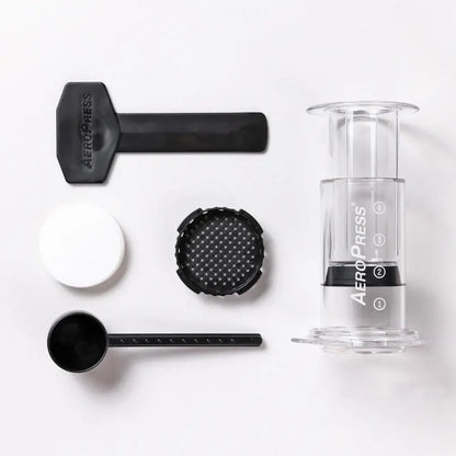 Aeropress Clear Vogel Kaffee